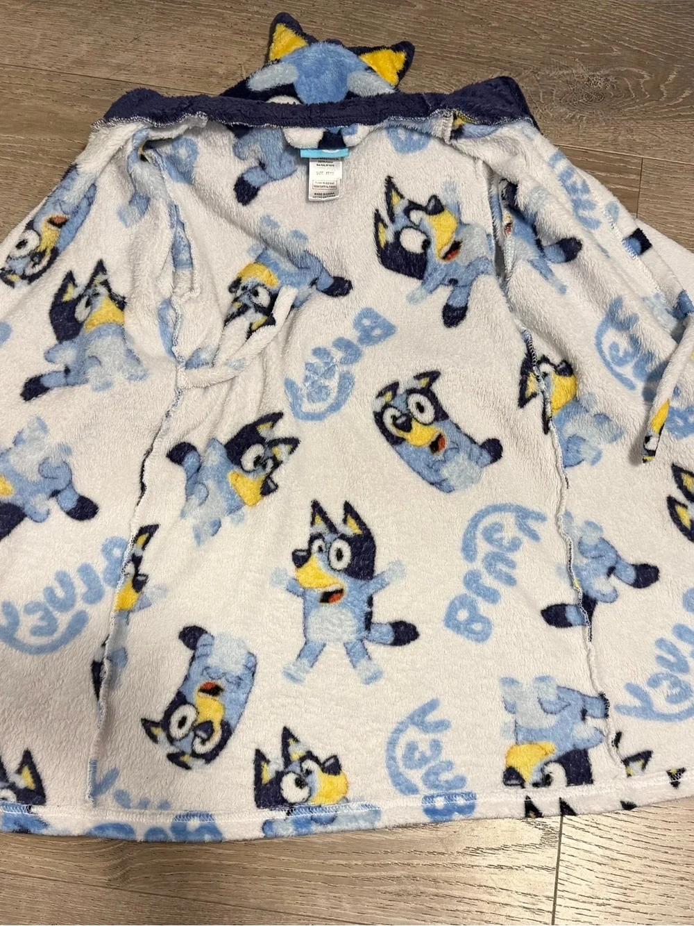Bluey Hooded Kids Robe